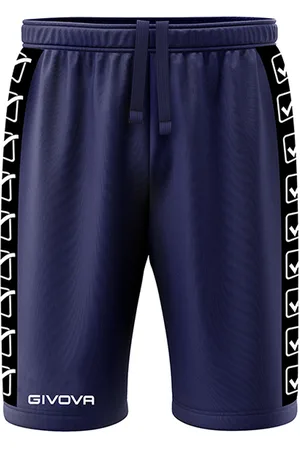Givova Pantaloncini con righe Terry