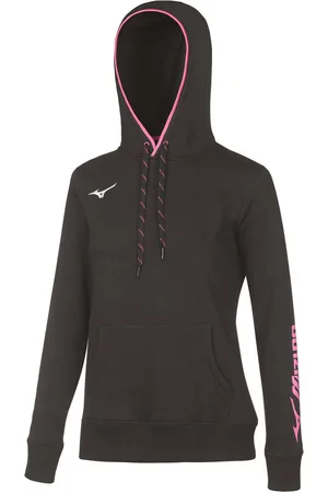 Mizuno Felpa con cappuccio da donna