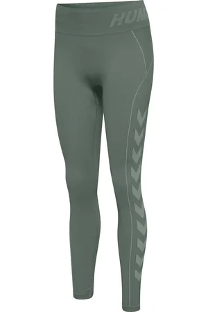 Hummel Leggings donna a vita media TE Christel