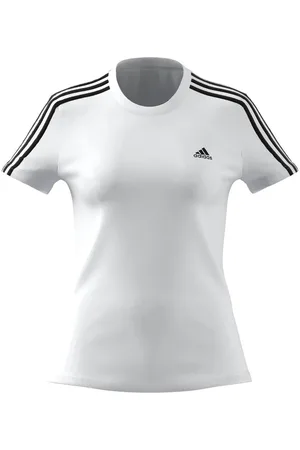 adidas T-shirt donna Essentials Slim 3-Bandes