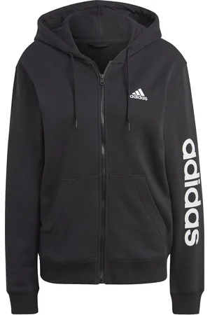 adidas Felpa con cappuccio da donna Essentials Linear French Terry
