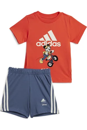 adidas Set di T-shirt e Short da bambino Disney Mickey Mouse