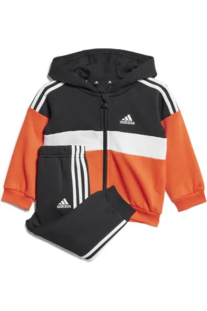 adidas Tuta per bambini Tiberio 3-Stripes Colorblock Fleece