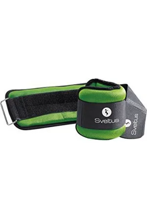 SVELTUS Coppia di braccialetti ponderati 1kg
