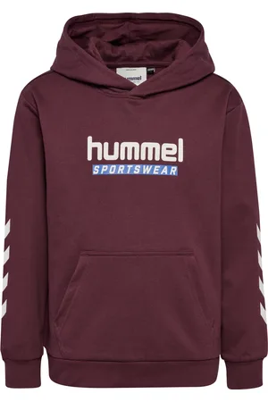 Hummel Felpa con cappuccio per bambini Logo