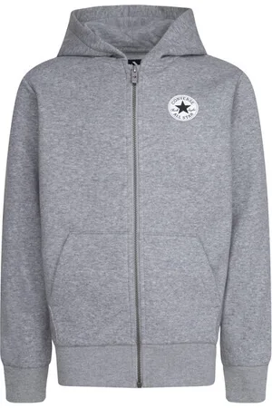Converse Felpa con cappuccio in pile per bambini CNVB CTP Chest Core FZ