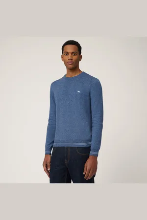 HARMONT&BLAINE Pullover Girocollo In Tweed, , Taglia: L