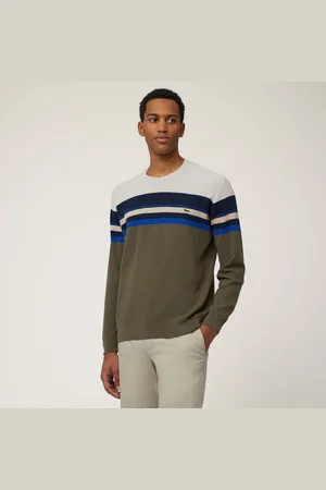 HARMONT&BLAINE Pullover A Righe Piazzate 3D, , Taglia: L