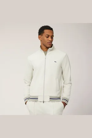 HARMONT&BLAINE Felpa Full Zip Dettagli Rigati, , Taglia: L