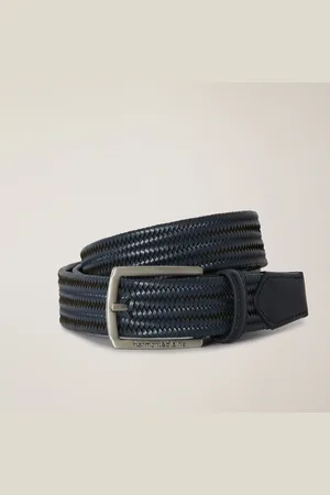 HARMONT&BLAINE Cintura In Pelle Intrecciata, , Taglia: 48