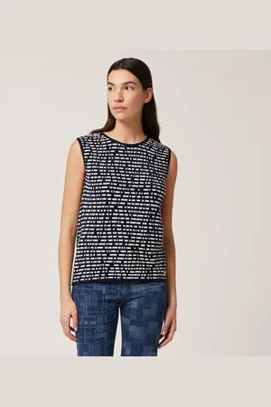 HARMONT&BLAINE Top Bicolor In Misto Cotone, , Taglia: XS