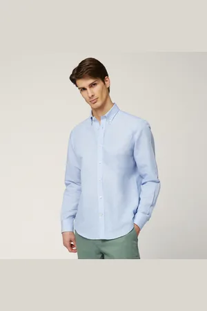 HARMONT&BLAINE Camicia In Cotone Fiammato, , Taglia: 3XL