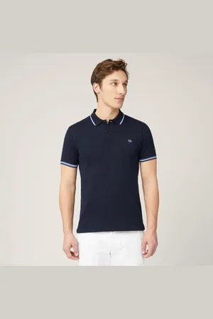 HARMONT&BLAINE Polo Con Righini A Contrasto, , Taglia: 3XL