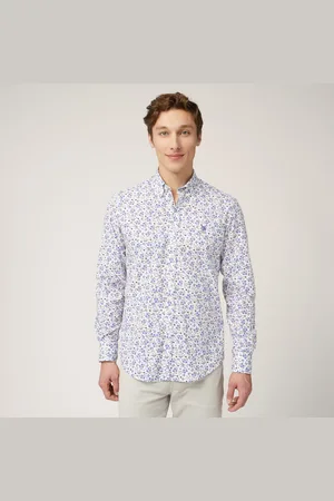HARMONT&BLAINE Camicia Floreale In Cotone, , Taglia: 3XL