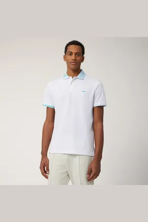 HARMONT&BLAINE Polo In Cotone A Doppia Stampa, , Taglia: L