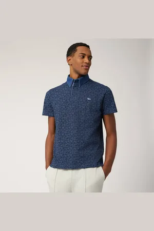 HARMONT&BLAINE Polo In Piquet Stampato, , Taglia: L