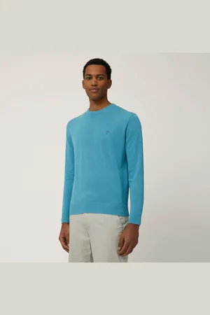 HARMONT&BLAINE Pullover In Cotone crepe Con Toppe, , Taglia: 3XL