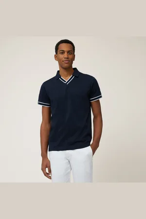 HARMONT&BLAINE Polo Con Bordi Jacquard, , Taglia: 4XL