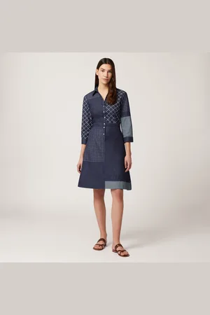 HARMONT&BLAINE Abito In Denim Stampato, , Taglia: 40