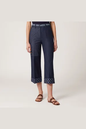HARMONT&BLAINE Jeans Cropped Stampati, , Taglia: 40
