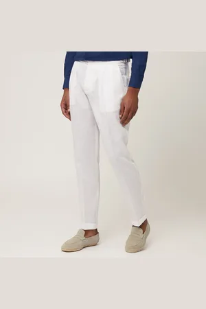 HARMONT&BLAINE Pantaloni Chino In Lino, , Taglia: 48