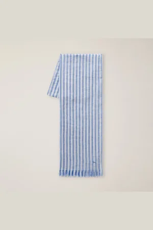 HARMONT&BLAINE Sciarpa In Lino Righe Sorbetto, , Taglia: UNI