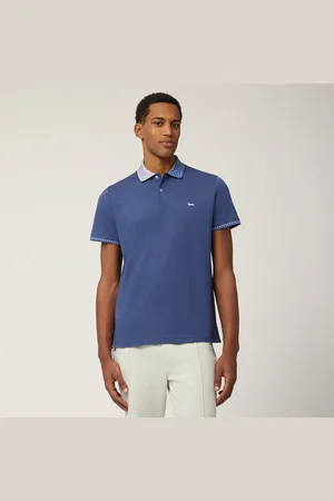 HARMONT&BLAINE Polo In Cotone A Doppia Stampa, , Taglia: L