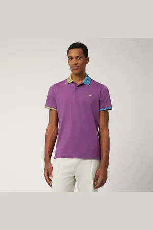 HARMONT&BLAINE Polo In Cotone A Doppia Stampa, , Taglia: L