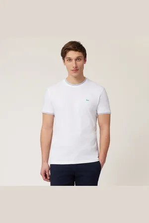 HARMONT&BLAINE T-Shirt Con Dettagli Rigati, , Taglia: XXL
