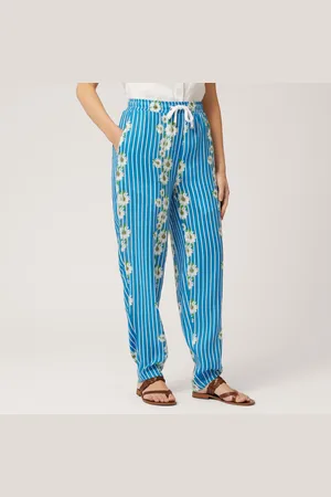 HARMONT&BLAINE Pantaloni Righe E Margherite, , Taglia: 42