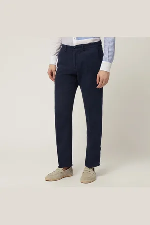 HARMONT&BLAINE Pantaloni Chino In Lino, , Taglia: 56