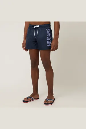HARMONT&BLAINE Shorts Da Mare Con Lettering, , Taglia: 3XL