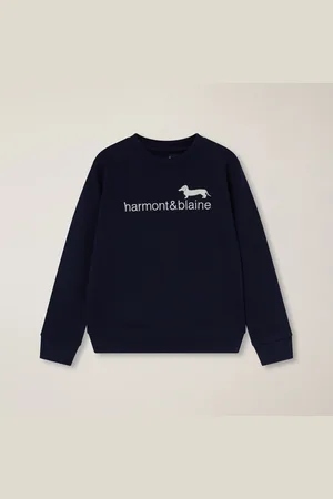 HARMONT&BLAINE Felpa french terry con ricamo, , Taglia: 12M