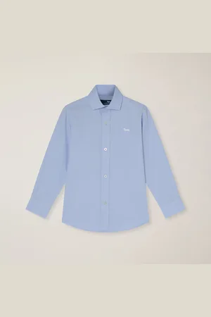 HARMONT&BLAINE Camicia tinta unita collo alla francese, , Taglia: 12M