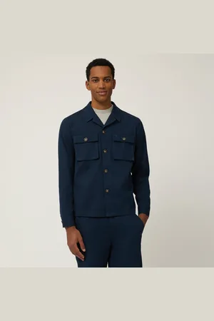 HARMONT&BLAINE Overshirt In Cotone Fiammato, , Taglia: 3XL