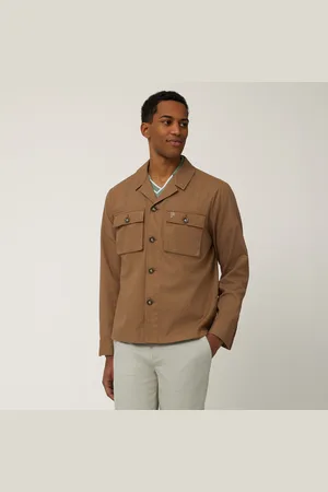 HARMONT&BLAINE Overshirt In Cotone Fiammato, , Taglia: L