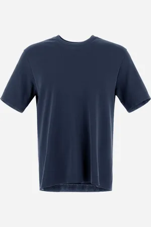 HERNO T-shirt In Jersey Knit Effect - Uomo T-shirt E Polo 58