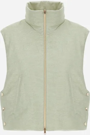HERNO Smanicato In Bright Linen - Donna Gilet E Smanicati 38