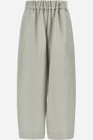 HERNO Pantaloni In Bright Linen - Donna Pantaloni 38