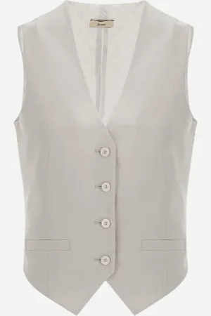 HERNO Gilet In Flawless Woven - Donna Blazer 42