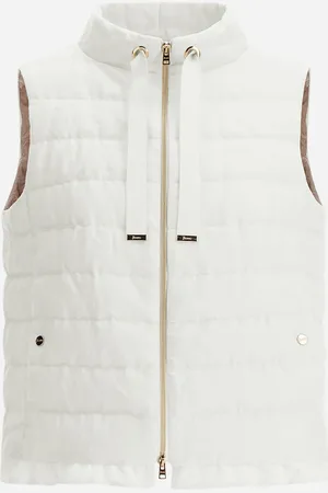 HERNO Smanicato In New Lino - Donna Gilet E Smanicati 40