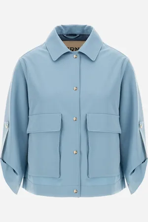 HERNO Shacket In Viscose Effect - Donna Shackets 40