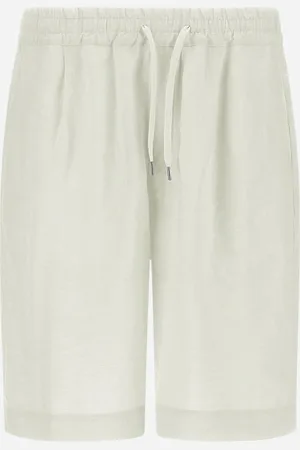 HERNO Short In Summer Linen - Uomo Pantaloni S