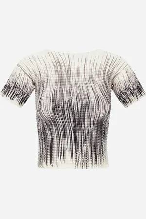 HERNO Top In Shades Of Plissé - Donna T-shirt E Top S