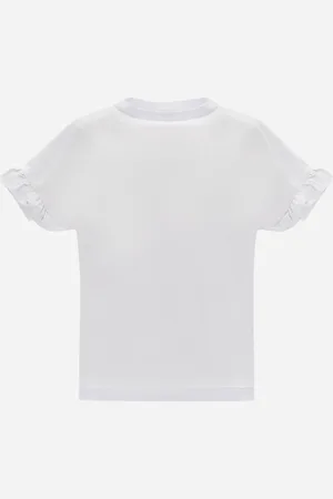 HERNO T-shirt In Jersey E New Techno Taffetà - Bambina 6a