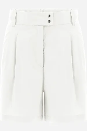 HERNO Short In Light Cotton Stretch - Donna Pantaloni 44