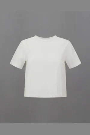 HERNO T-shirt Laminar In Mercerized Jersey E Tech-popeline - 38
