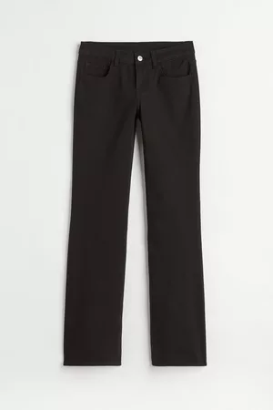 H&M Donna Pantaloni leggeri estivi - Pantaloni in twill Low Waist Flared