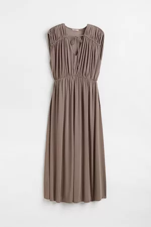 H&M Donna Vestiti - Long gathered dress