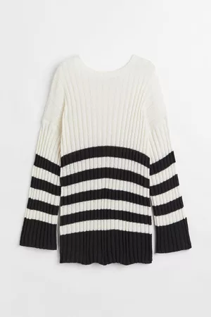 H&M Donna Maglioni - Pullover oversize in maglia a coste